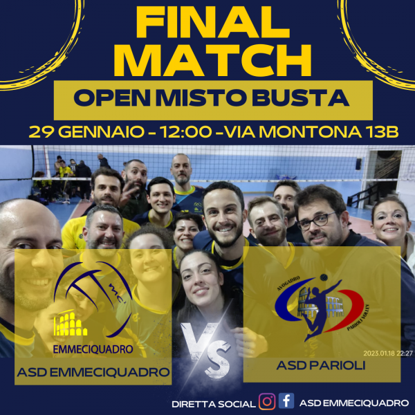 finale open misto busta 