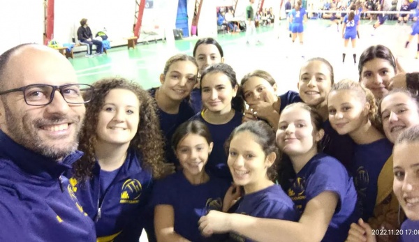 Le ragazze della femminile Under 14 si portano a casa la prima partita di campionato