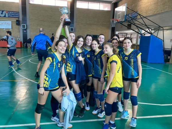 under 14 con la coppa CSI 2022